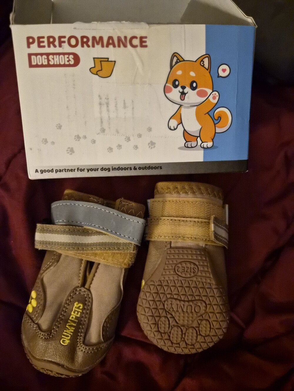 Preformance Dog Shoes Size 2